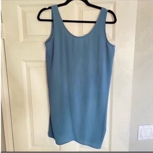 Brand New Women's Blue Leith Sleeveless Mini Dress or Tunic Size Small